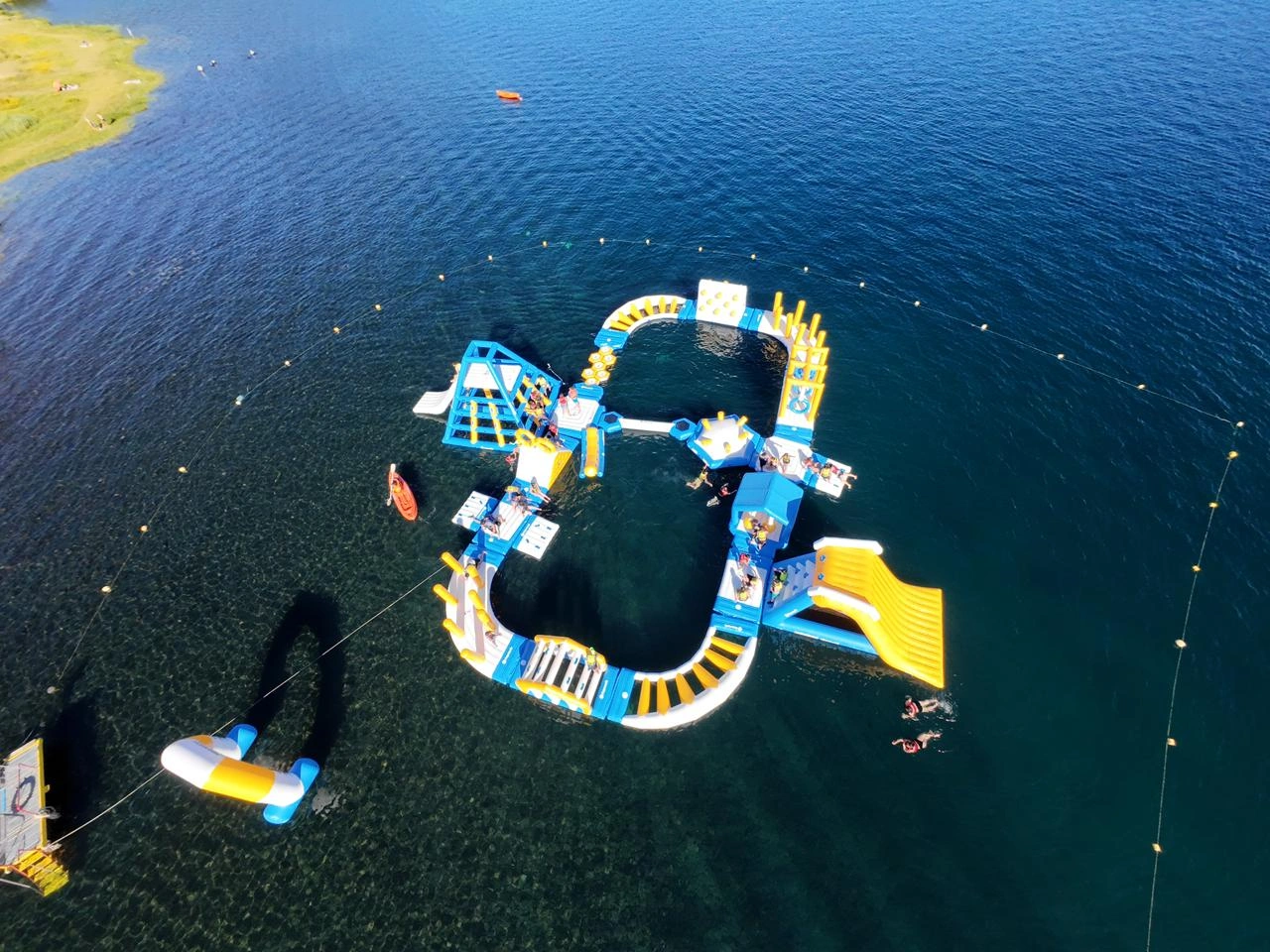 Aquapark vista superior